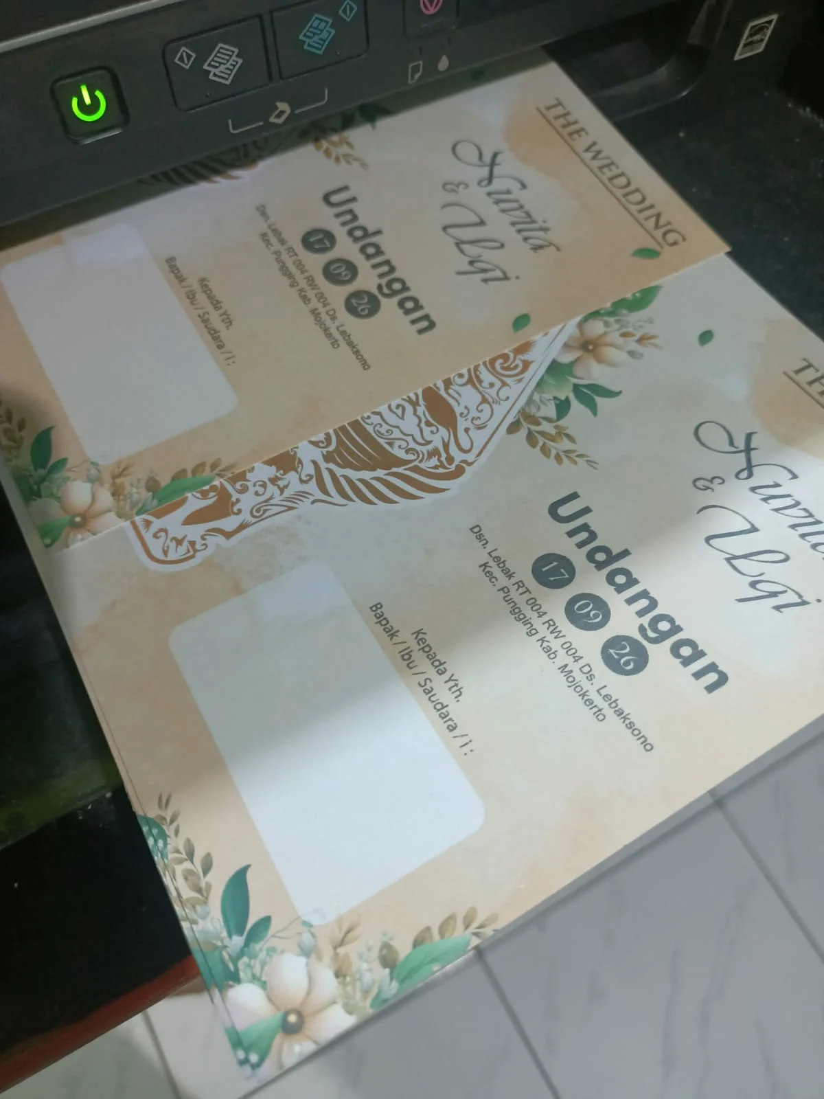 Undangan Sejati Printing
